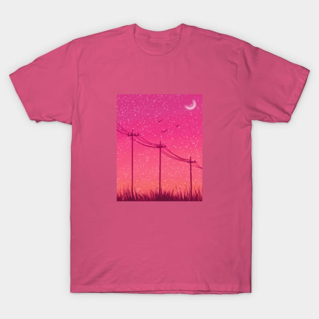 Dusk T-Shirt by AaminahLuna 